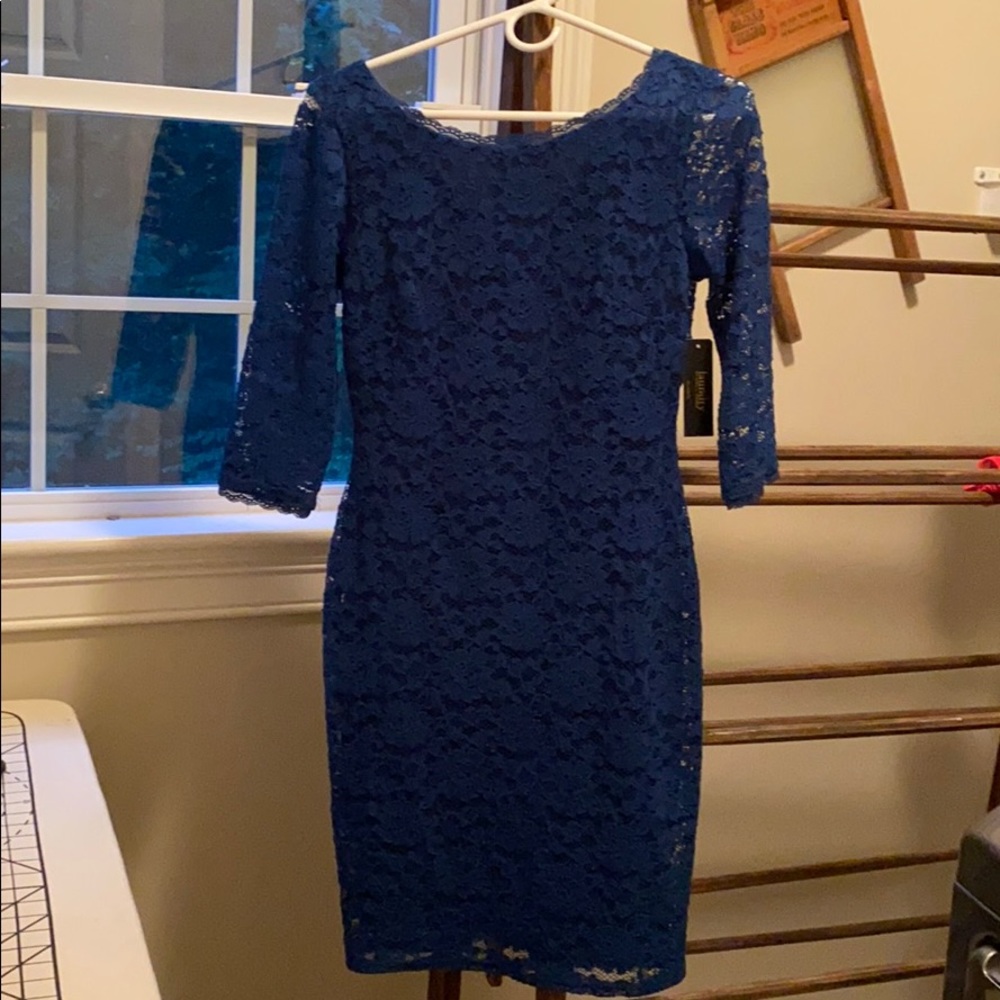 Royal blue semi-formal dress